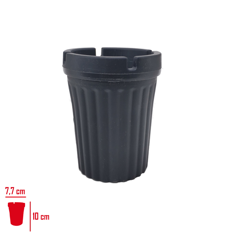 LEVA PLASTIK KULLUK KOKUSUZ CIZGILI GRI/SIYAH/KREM LV-3194