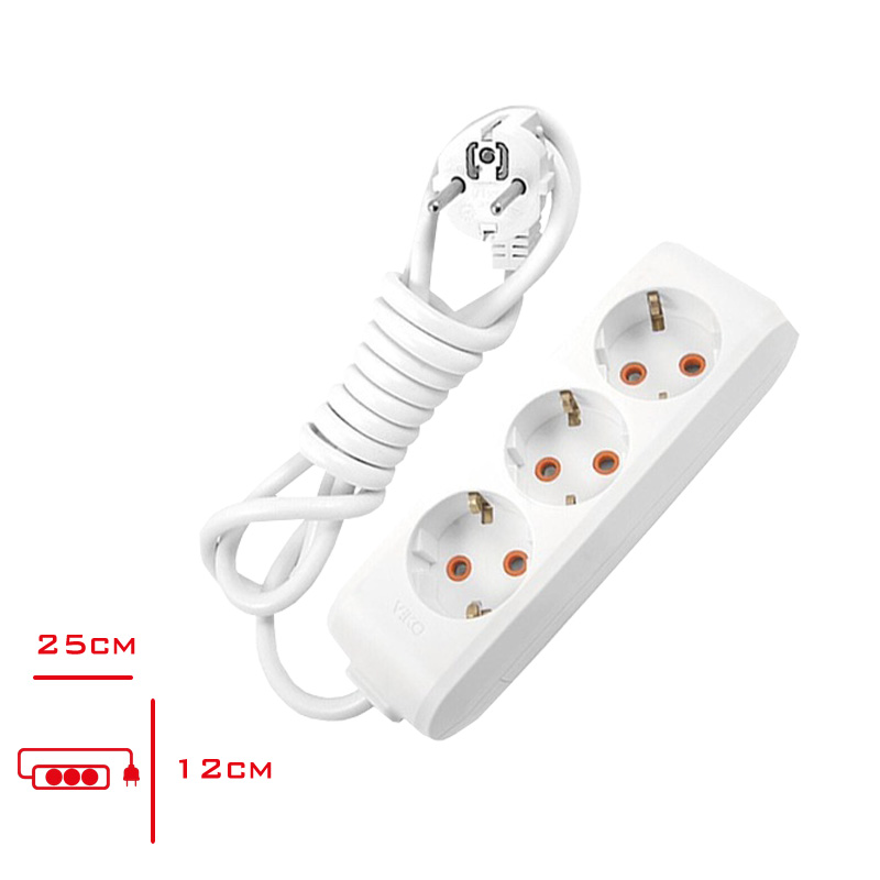 VIKO MULTILET 3 LU TOPRAKLI GRUP PRIZ 5 MT C.K 901X3305