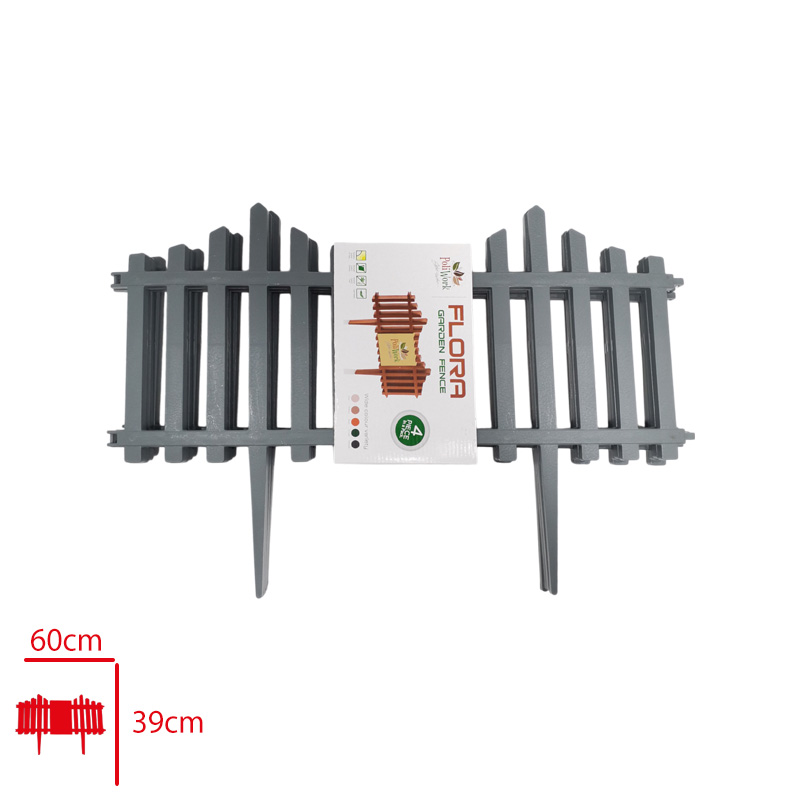 POLIWORK BAHCE CITI 60 CM 4 LU ANTRASIT/GRI N-FBCY