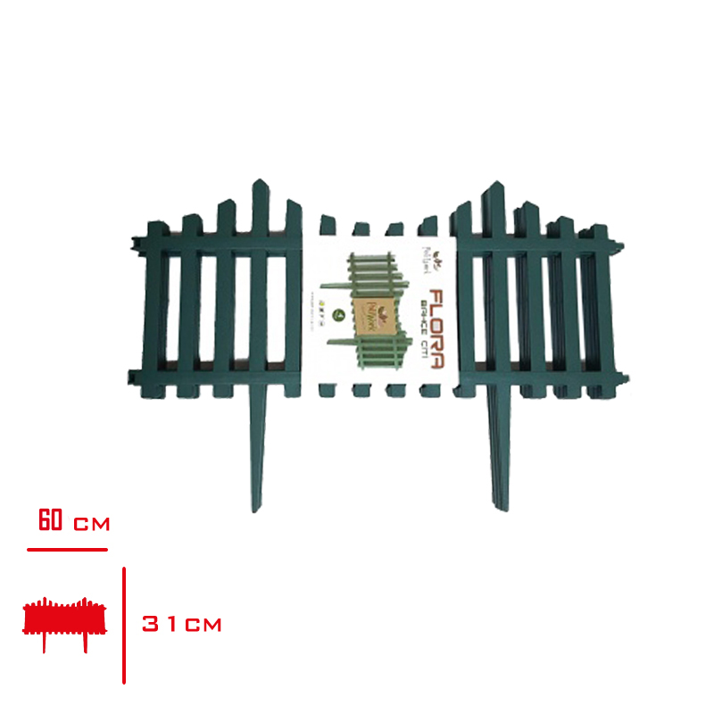 POLIWORK BAHCE CITI 60 CM 4 LU K.YESIL N-FBCY