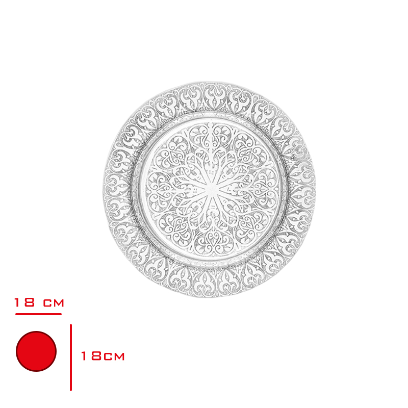 CELIK MEZE TABAGI BUYUK 18 CM NRC-1810