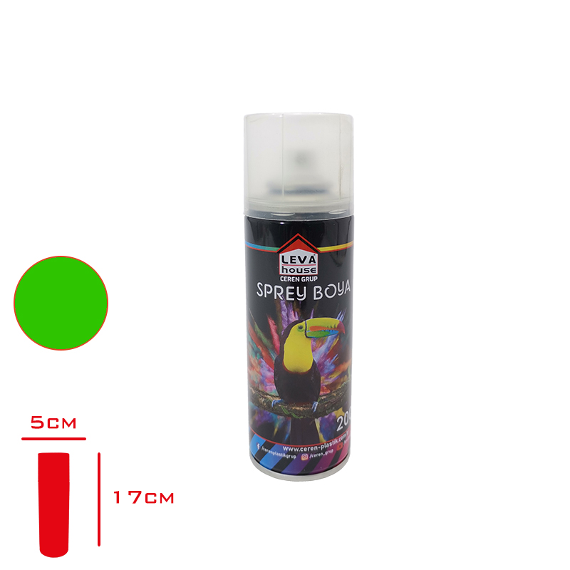 LEVA SPREY BOYA YESIL 200 ML