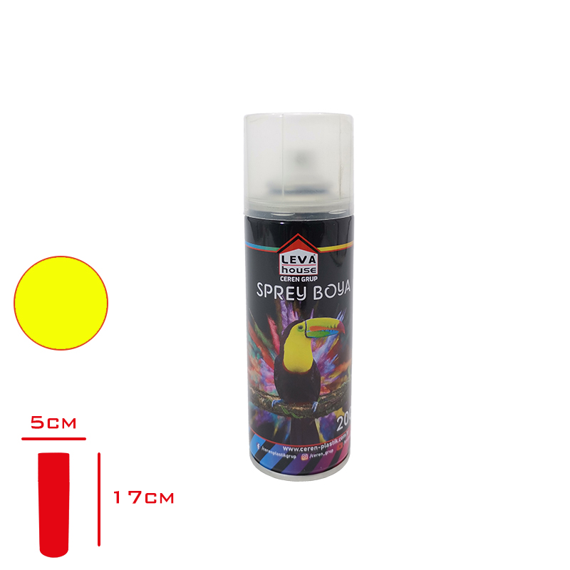 LEVA SPREY BOYA SARI 200 ML