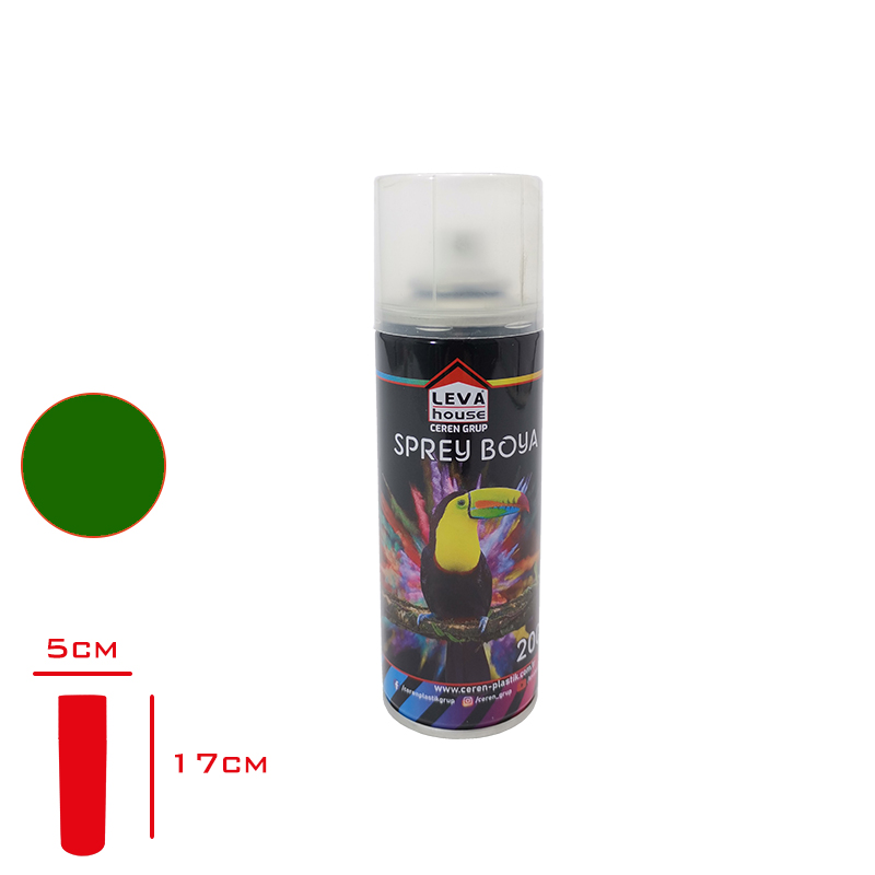 LEVA SPREY BOYA CIT YESILI 200 ML