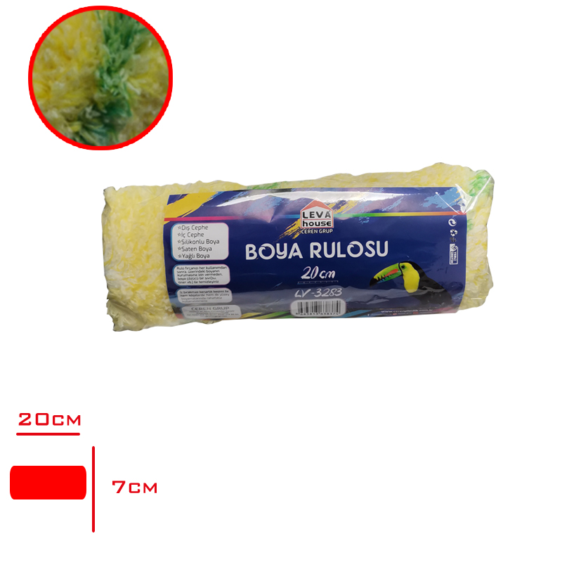 LEVA BOYA RULOSU YEDEGI 20 CM LV-3283