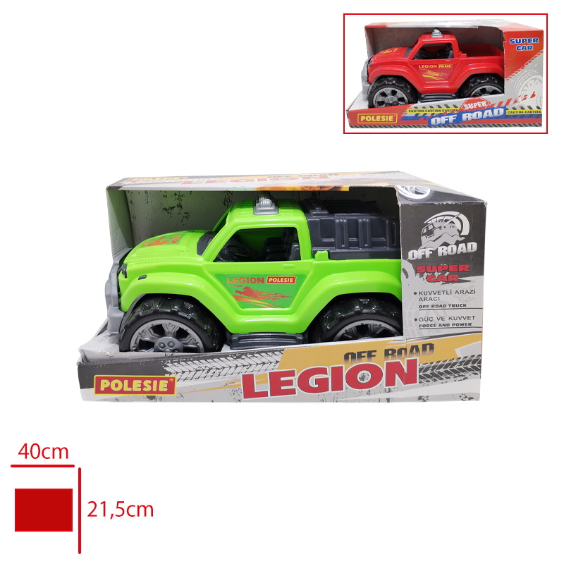 POLESIE OTOMOBIL LEJYON YESIL KUTULU NO:4  89083/84095