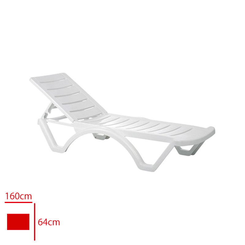 SIESTA SEZLONG KOLSUZ AQUA ORJINAL BEYAZ 076