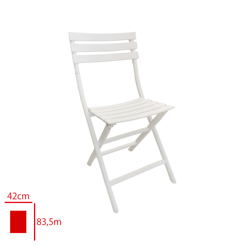 SIESTA SANDALYE KATLANIR HELEN BEYAZ 290