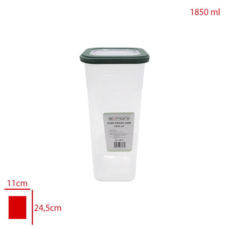 EVMONI ERZAK KABI KARE 1850 ML