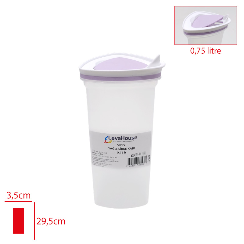 LEVA YAG SIRKE KABI SIPPY 0,75 LT