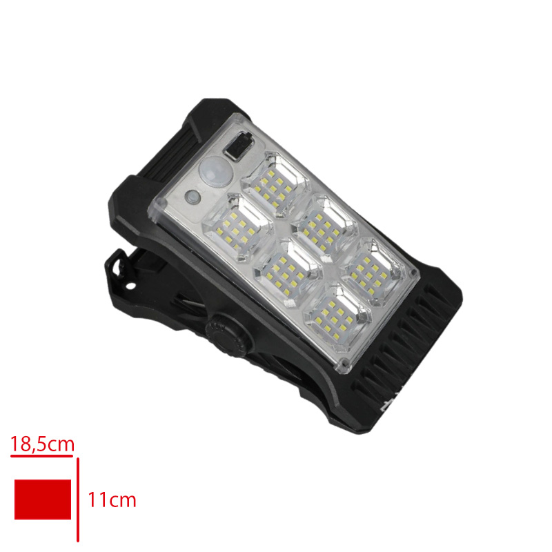 LEVA LED LAMBA SOLAR + SARJLI HAREKET SENSORLU LV-25003