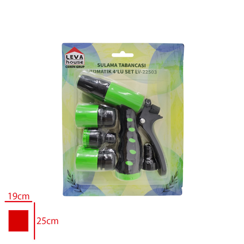 LEVA SULAMA TABANCASI OTOMATIK 4 LU SET LV-22503