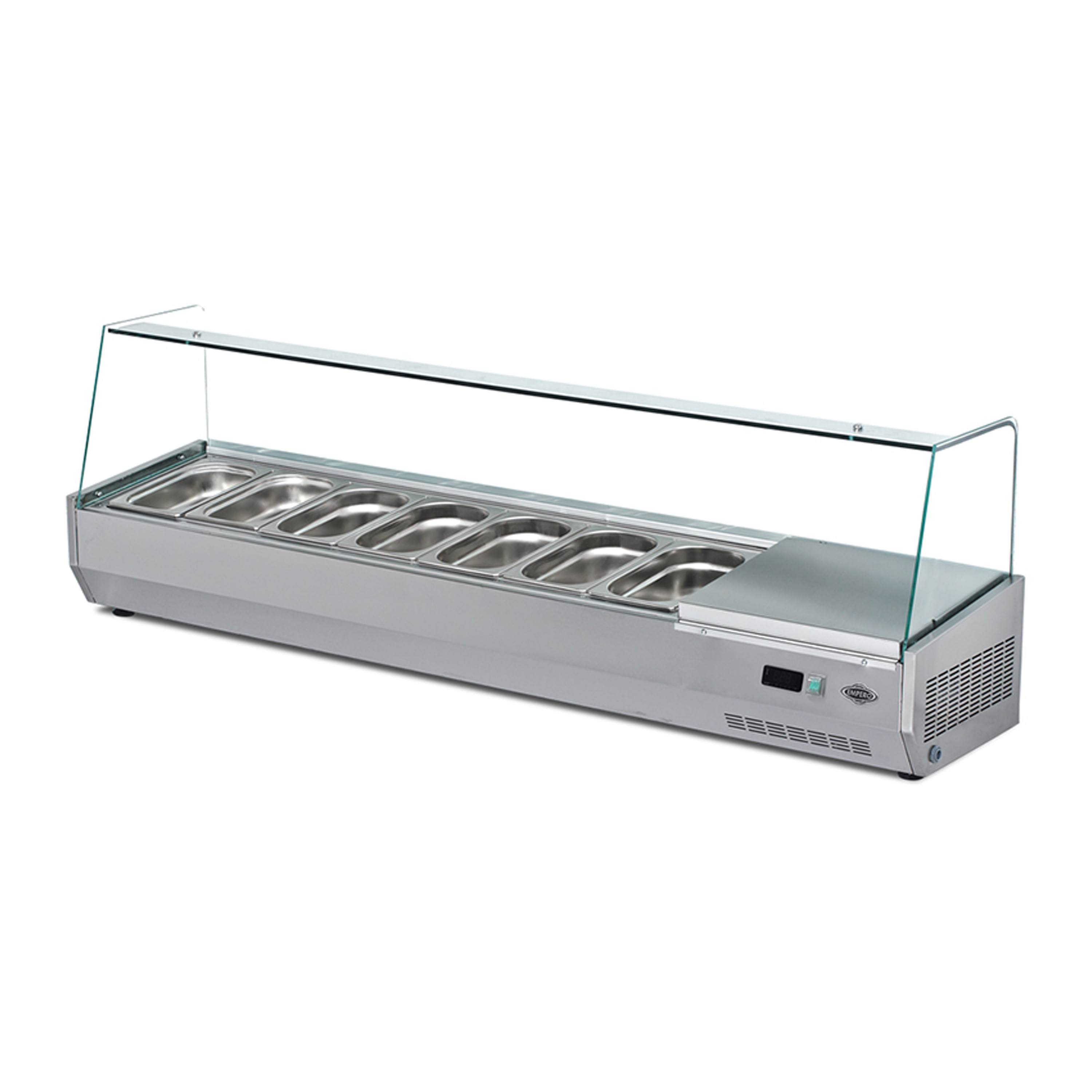 EMPERO SET USTU SALAD BAR SOGUTUCULU 7X1/4-100 GN EMP.160