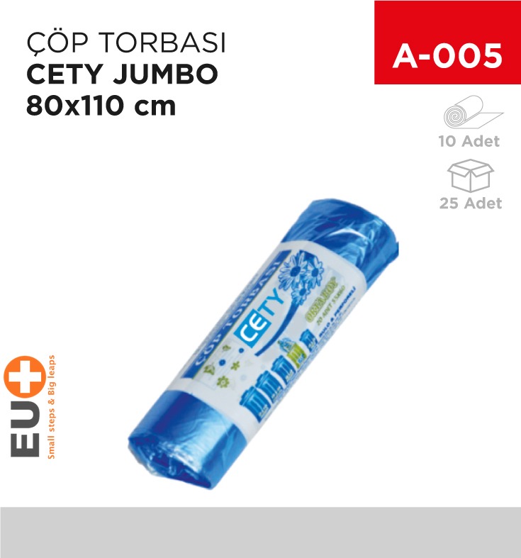 ÇÖP TORBASI JUMBO CETY 80*110 CM