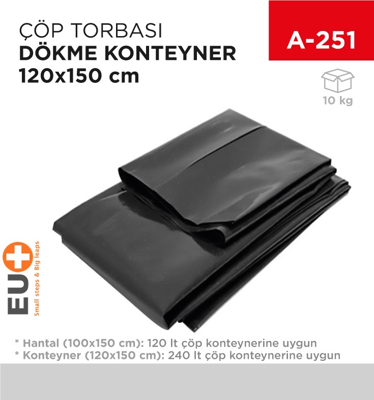 ÇÖP TORBASI KONTEYNER DÖKME 120*150 CM