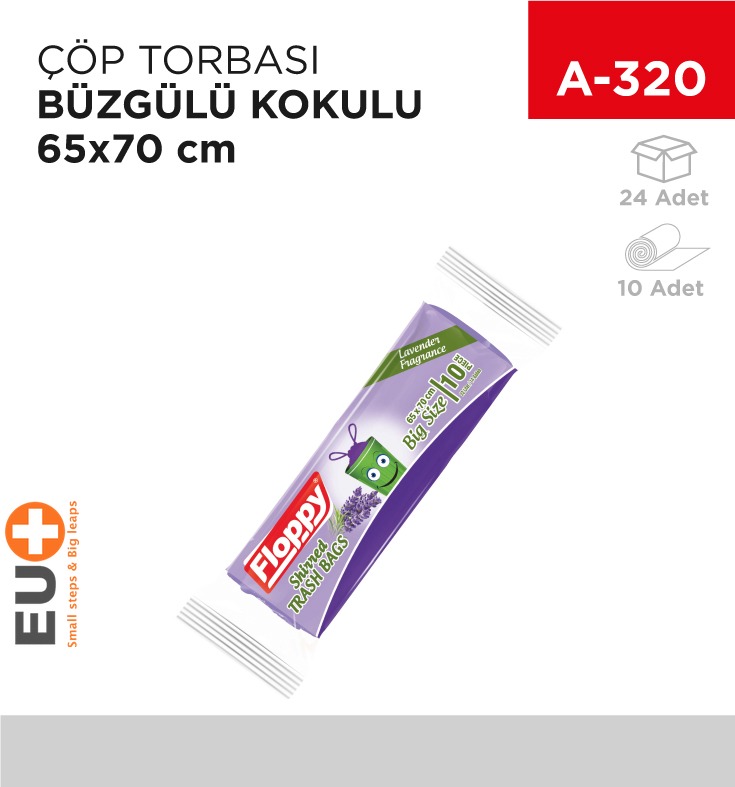 ÇÖP TORBASI BÜZGÜLÜ KOKULU 65*70 CM (1434)