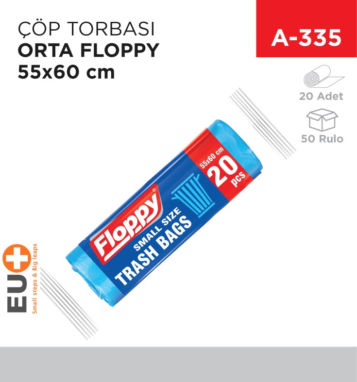 ÇÖP TORBASI ORTA FLOPPY 55*60 CM
