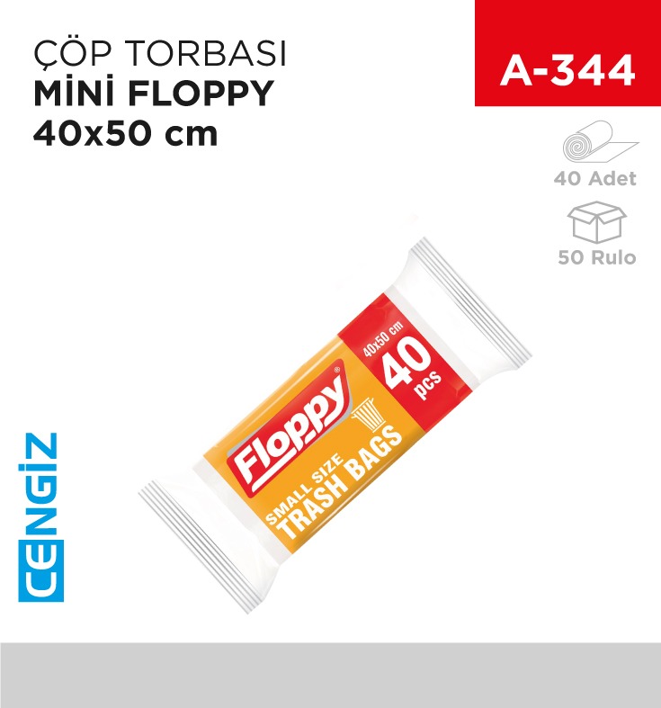 ÇÖP TORBASI MİNİ FLOPPY 40*50 CM