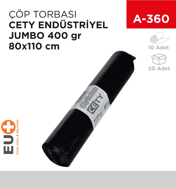 ÇÖP TORBASI JUMBO END.400 GR FLOPPY 80*110 CM
