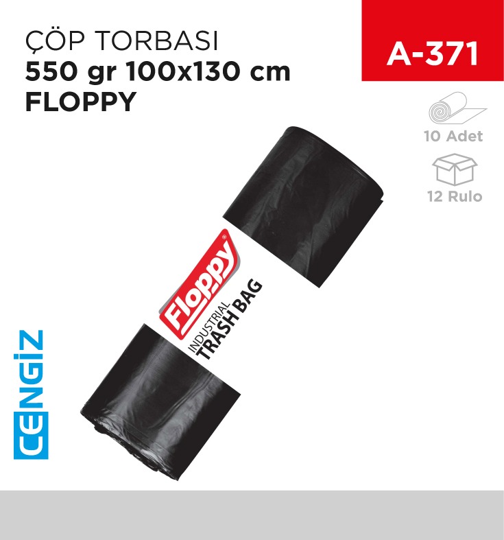 ÇÖP TORBASI END.550 GR 95*125 FLOPPY