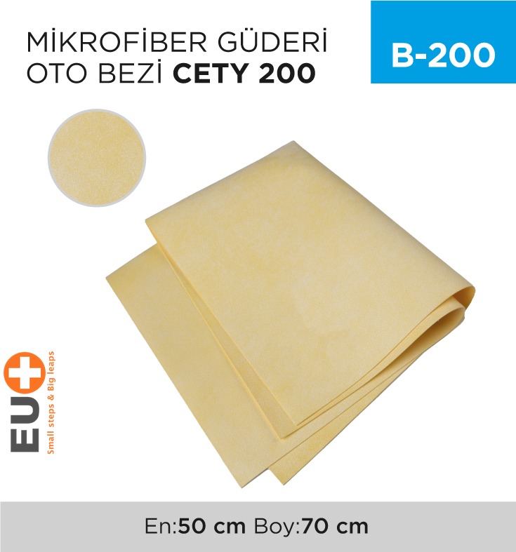 GÜDERİ MİKROFİBER OTO BEZİ CETY 200(RND4444)