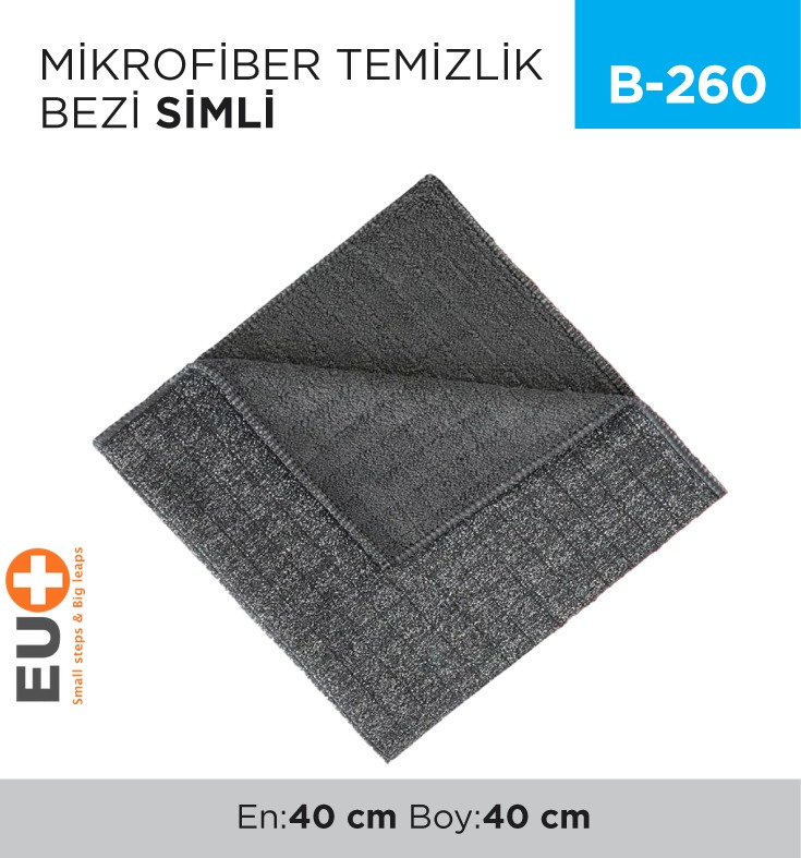 MİKROFİBER TEMİZLİK BEZİ SİMLİ