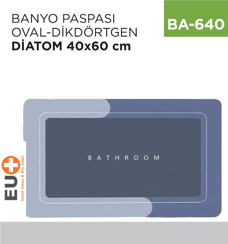 BANYO PASPASI DİATOM 40*60 CM (OVAL&DİKDÖRTGEN)(370-371)