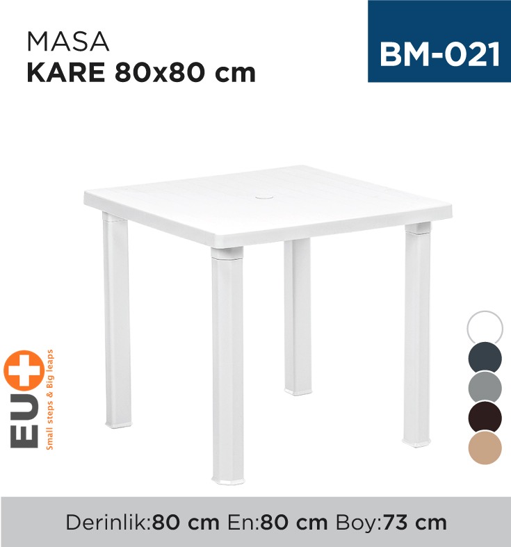 MASA KARE 80*80 CM (2570)