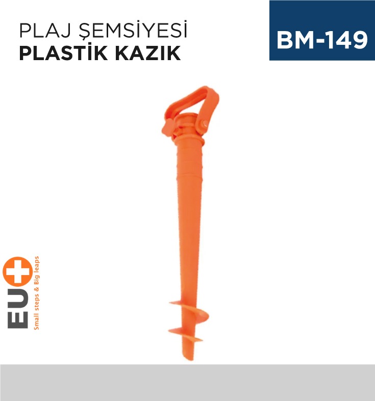 PLAJ ŞEMSİYESİ PLASTİK KAZIK
