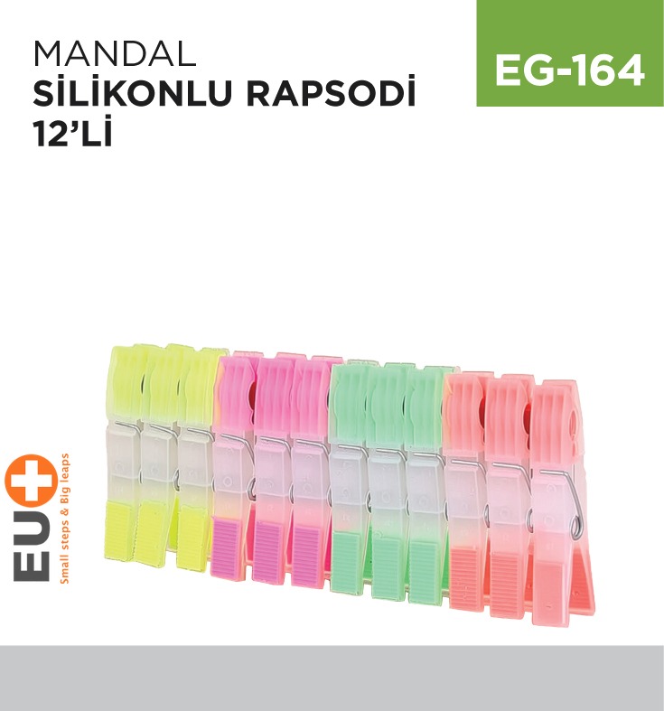 MANDAL SİLİKONLU RAPSODİ 12 Lİ