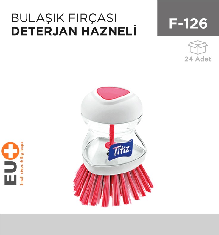 BULAŞIK FIRÇASI DETERJAN HAZNELİ (TP-110)
