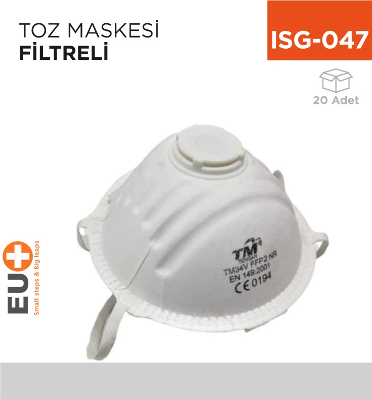 TOZ MASKESİ FİLTRELİ FFP2