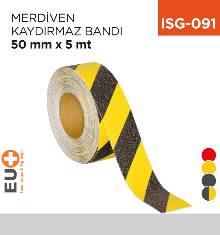 MERDİVEN KAYDIRMAZ BANDI 50 MM*5 MT