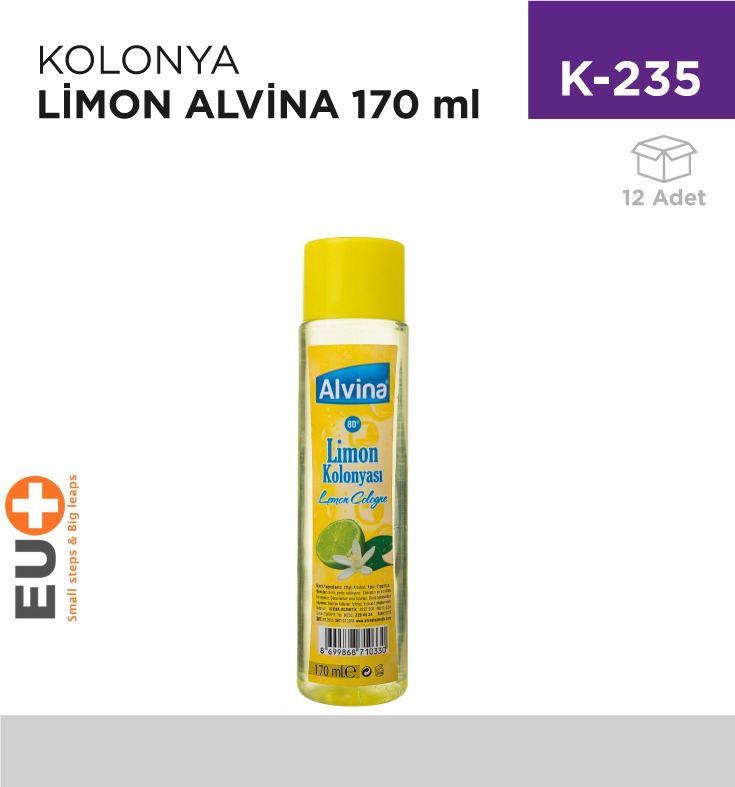 KOLONYA LİMON ALVİNA 200 ML