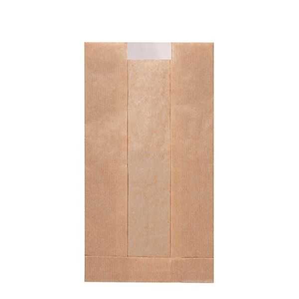 Pencereli Kraft Kese Kağıdı 15x28x7,5 cm