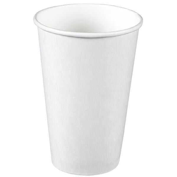 Arnes 16 oz Beyaz Kalın Karton Bardak Sıcak İçecek