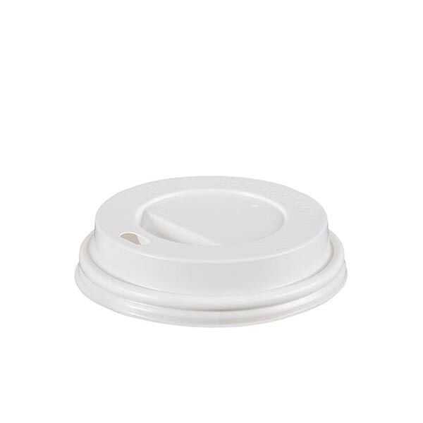 4 oz Sıcak İçecek Kapağı Beyaz