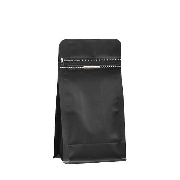 Mat Siyah Metalize Kilitli Flat Bottom 11.5x21.5x8 cm - 250 gr