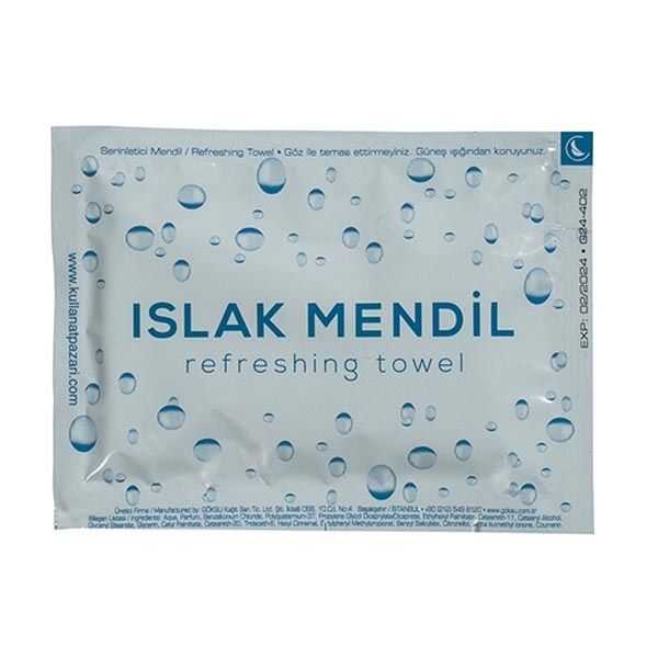 Islak Mendil 6x8 cm