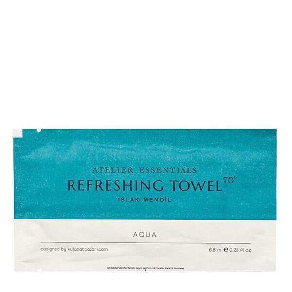 Atelier Essentials Kolonyalı Mendil Aqua (Alkollü)