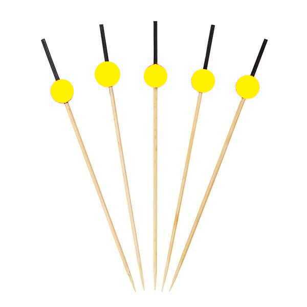 Sarı Davul Bambu Kürdan 12 cm