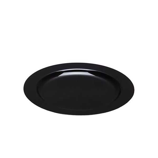 Plastik Siyah Tabak 19 cm