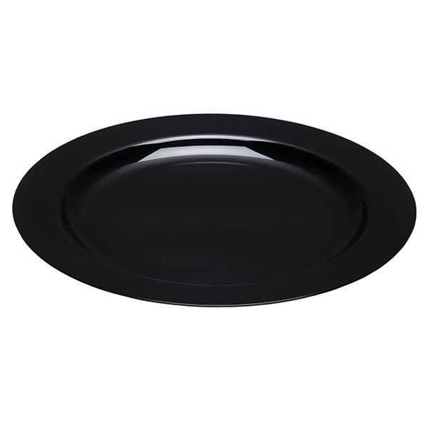 Plastik Siyah Tabak 26 cm 10'lu