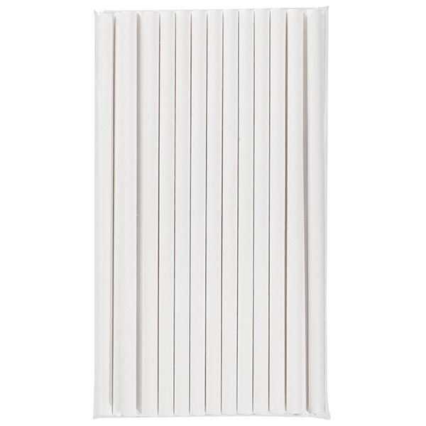 Beyaz Frozen Kağıt Pipet 8mmx23cm