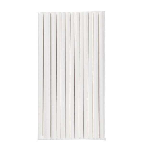 Beyaz Frozen Kağıt Pipet 8 x 197 mm