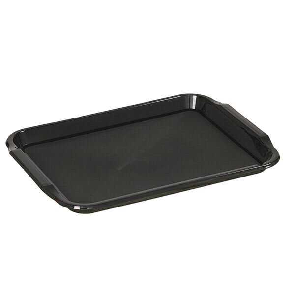 Plastik Servis Tepsisi Siyah 36x26cm 30 Adet