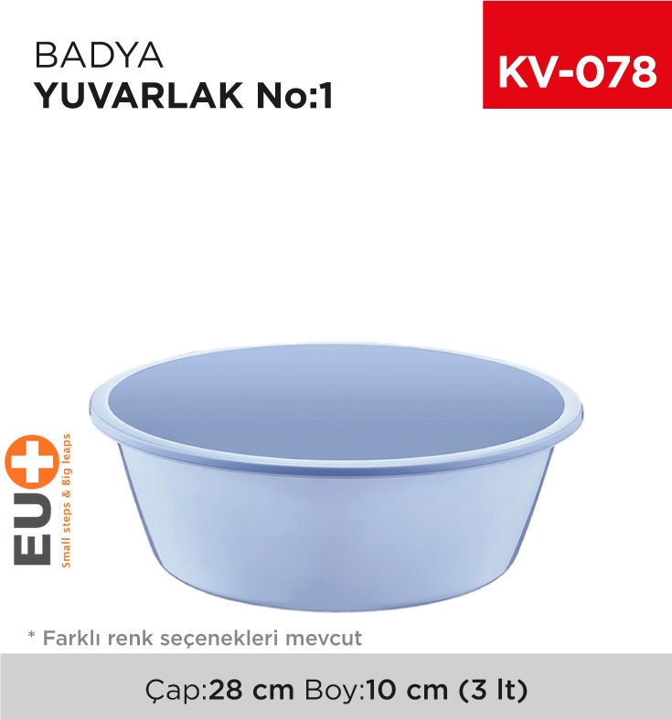 BADYA YUVARLAK NO:1 (3 LT) (E-155)