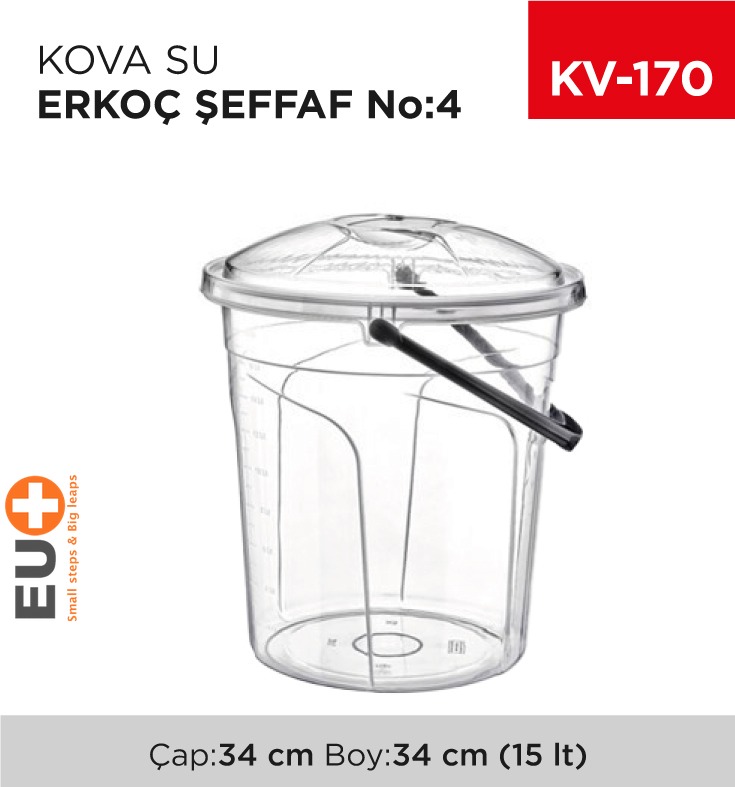 KOVA SU NO:4 ERKOÇ ŞEFFAF (E-321)