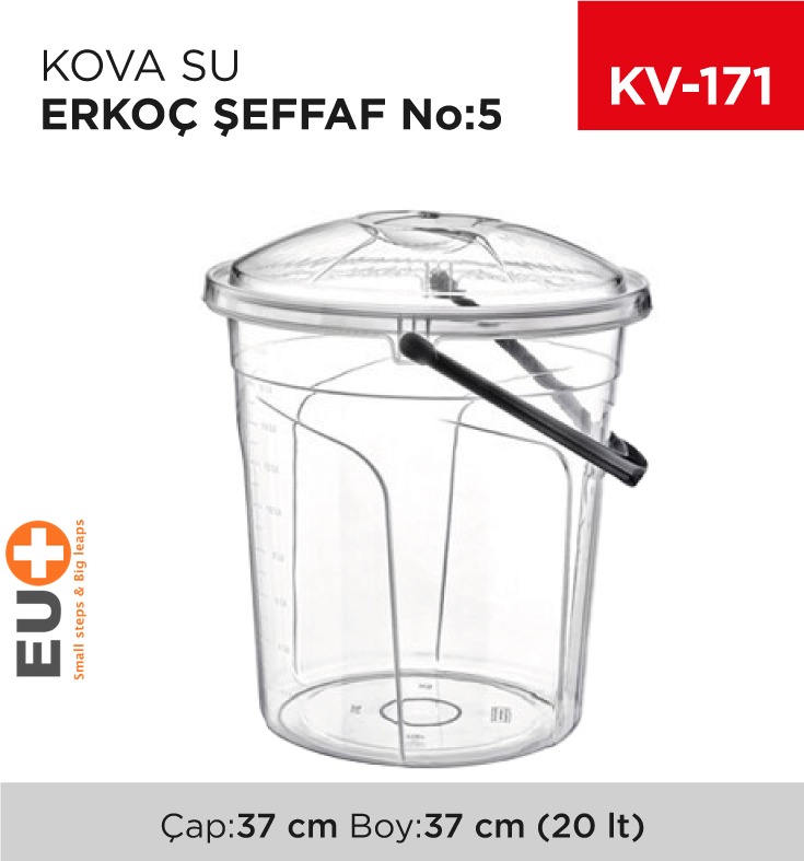 KOVA SU NO:5 ERKOÇ ŞEFFAF (E-322)