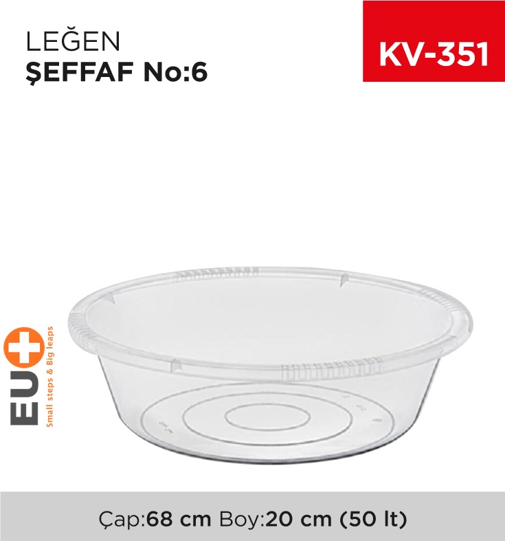 LEĞEN ŞEFFAF NO:6 (50 LT) (E-425)